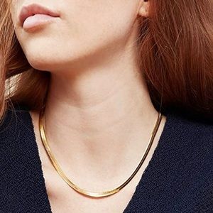 NEW | Women’s Gold Herringbone Necklace